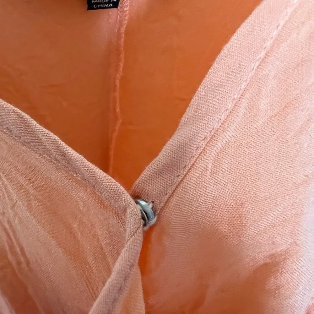 Lulus Lulu’s Take Note Wrap Top | Peach | XS - Image 5