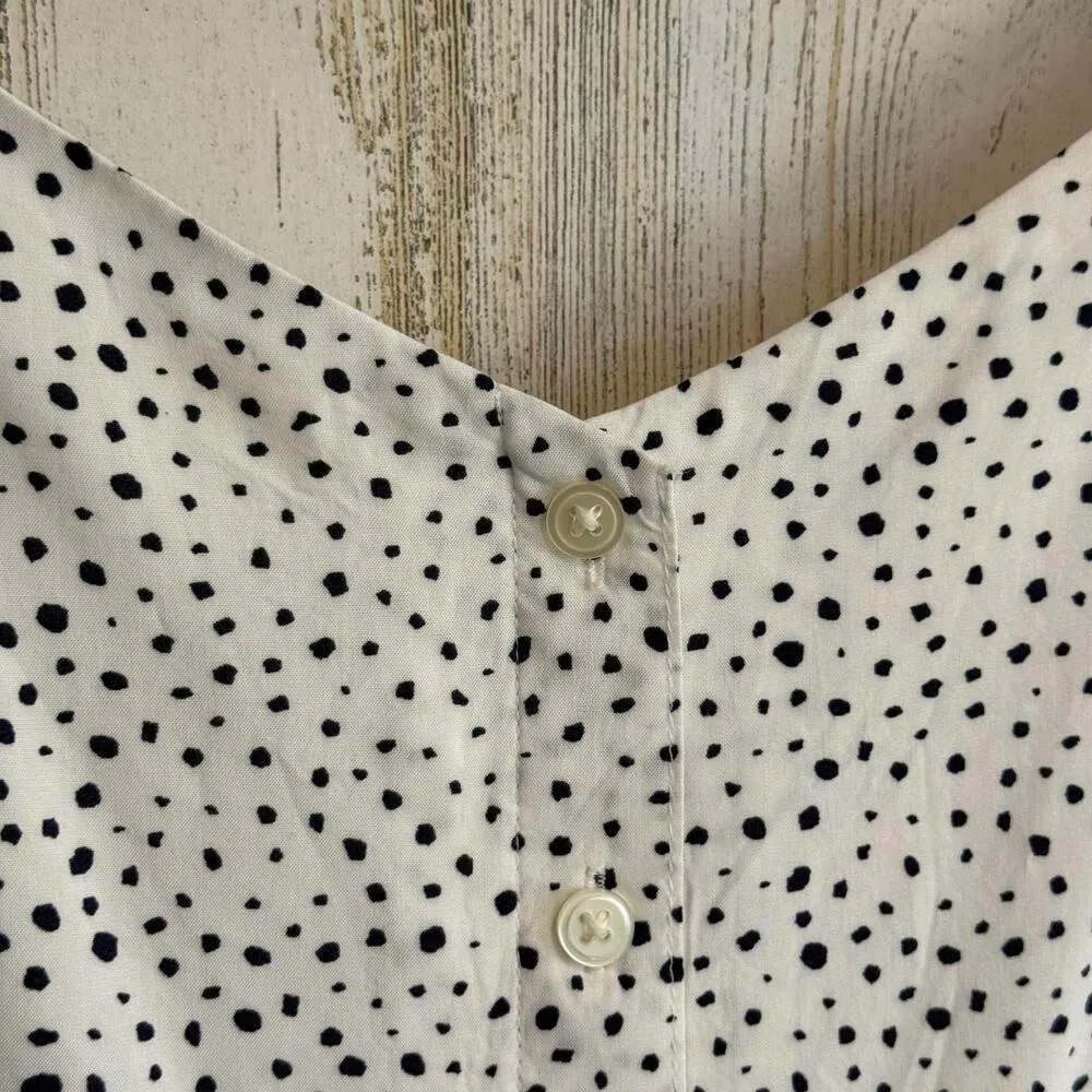 *Women's GAP Polka Dot Dress - Size 10 Summer Casual Beach Lightweight - Image 4