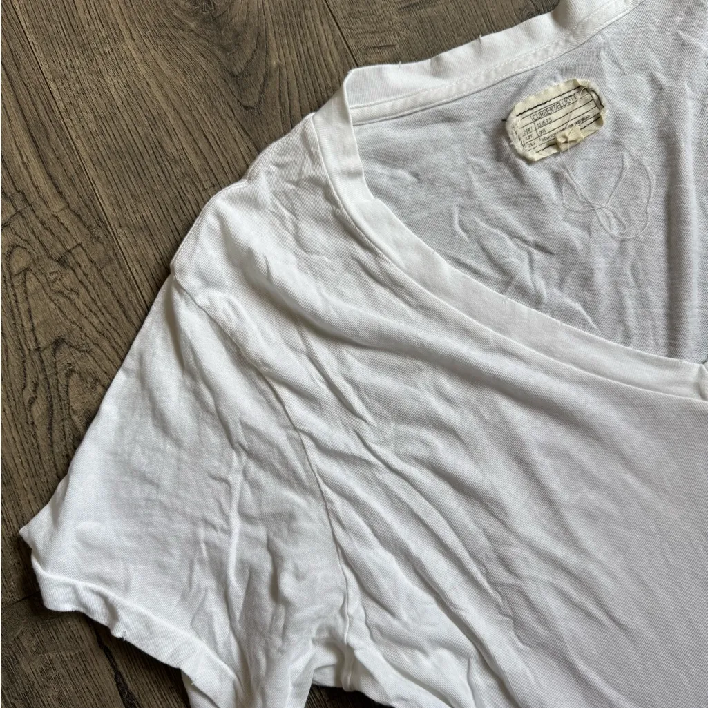 Current Elliot The V Neck Tee- Size 3 (10-12 Womens) - Image 3