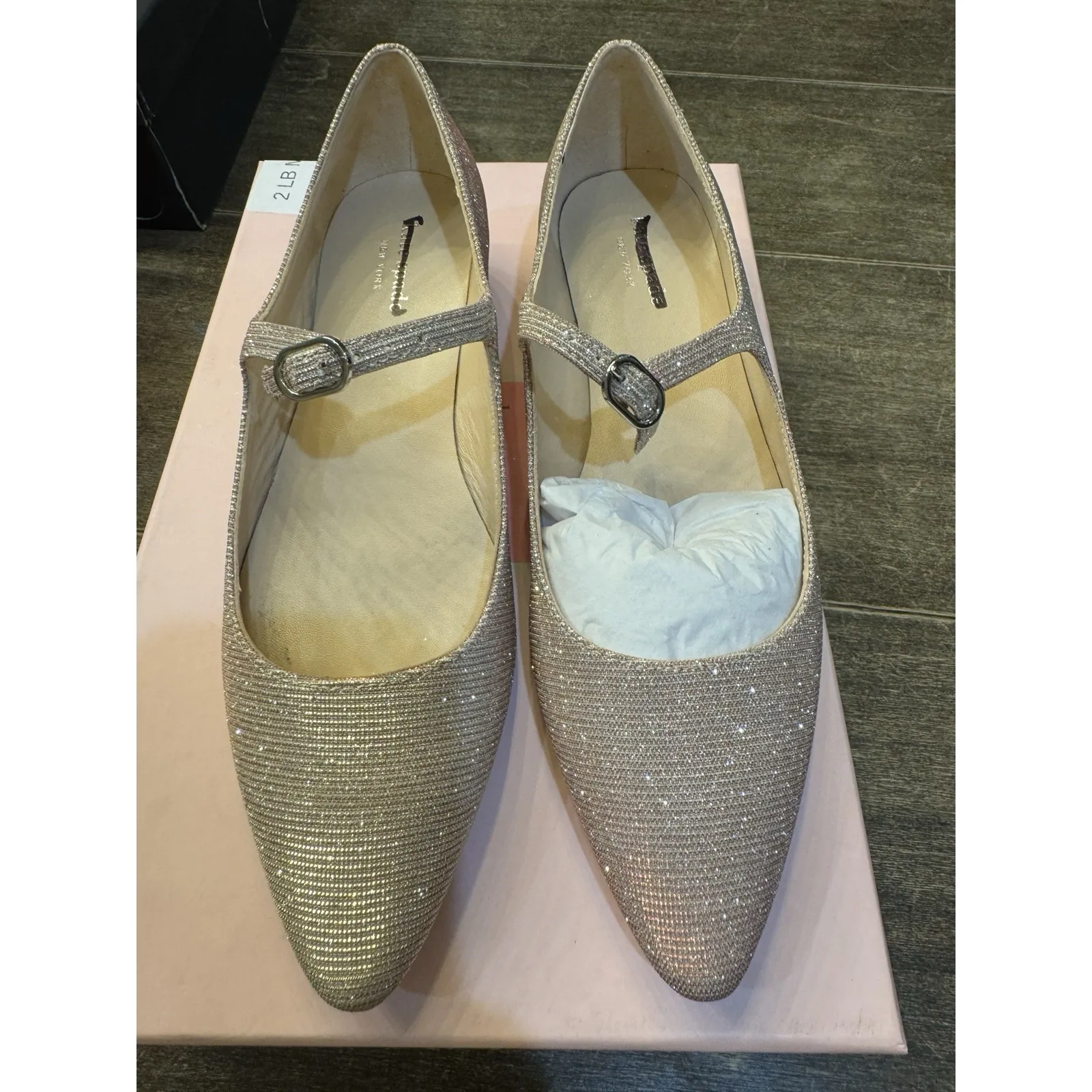 Kate Spade‎ New York Womens Shoes Mallory Pointed Toe Flats Size 6.5 Mary Jane - Image 4