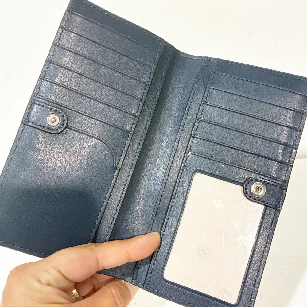 Kate Spade Cameron Slim Bifold Large Wallet Multi Card Slot Change Pouch - Image 2