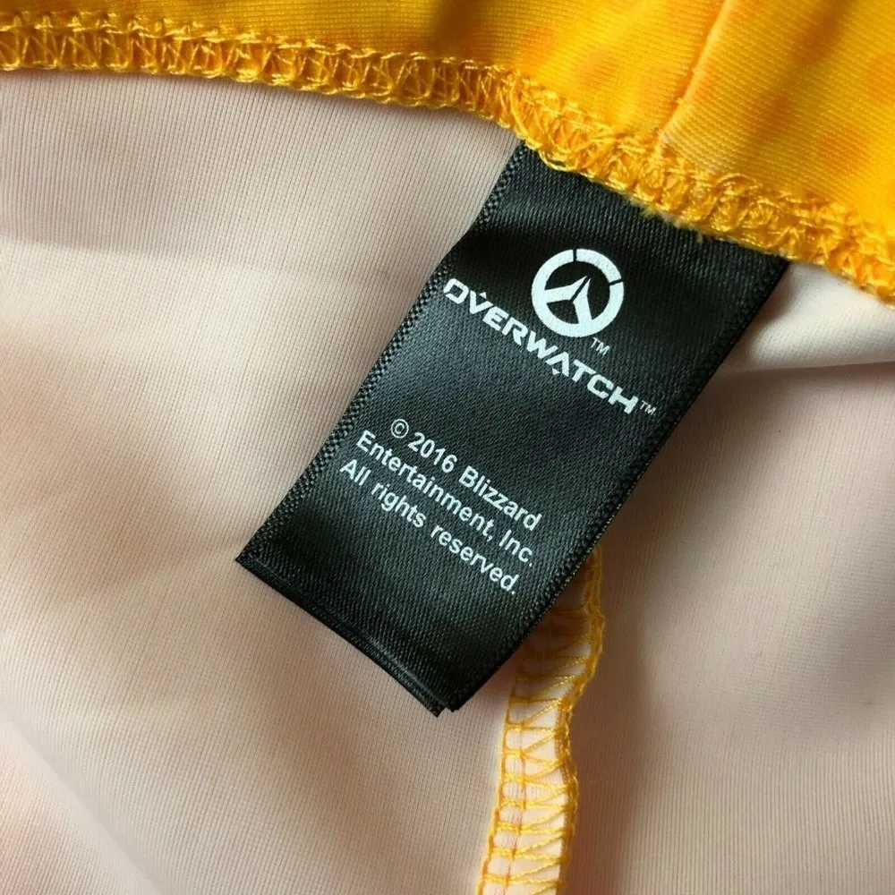 WeLoveFine Overwatch Womens Leggings Tracer L Orange Size L - Image 3