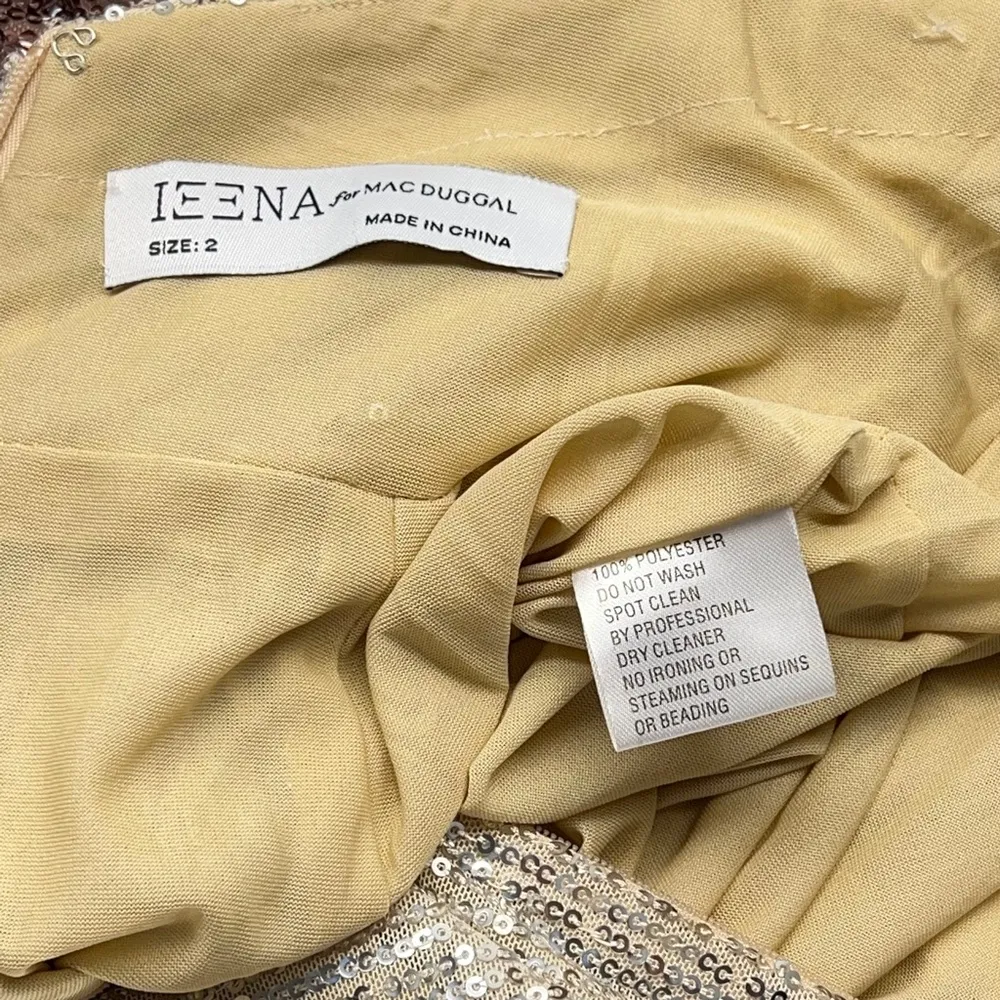 Mac Duggal Ieena 26407 Plunge Neck Sequin Ombre' Gown - Image 9