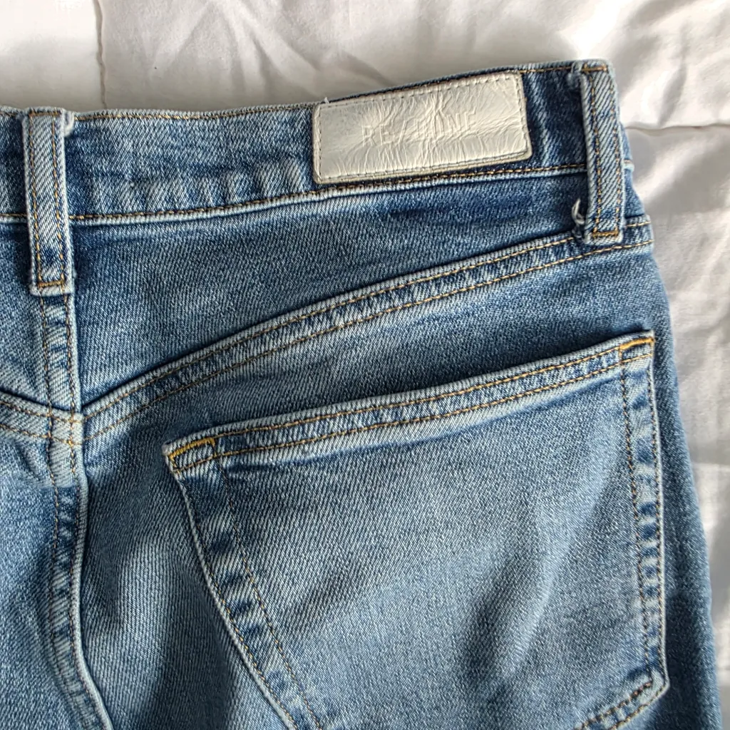 Redone 90s High Rise Indigo Jeans 30 - Image 8