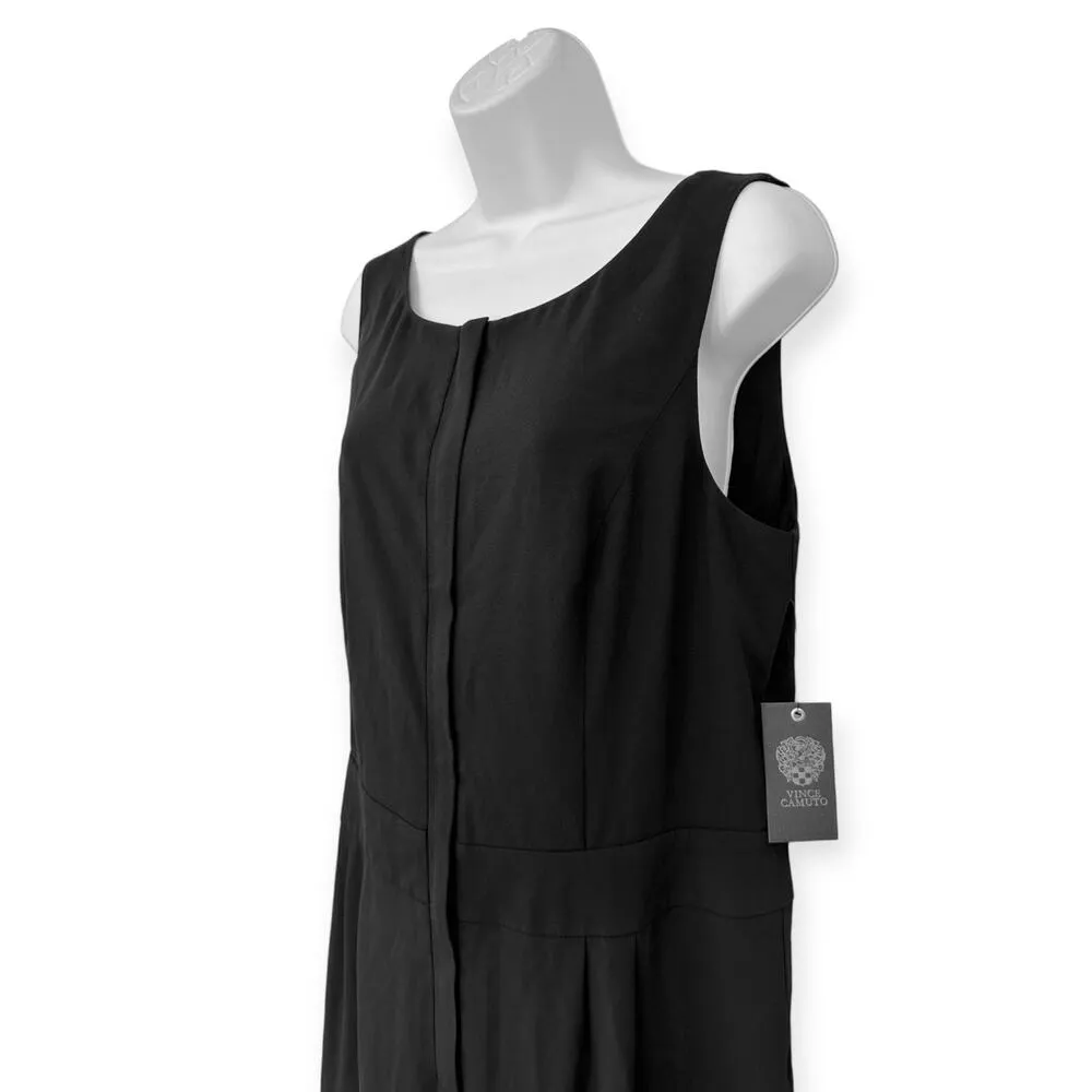Vince Camuto | NWT | Size 14 | Sleeveless U-Neck Button-Up Cutout Back Jumpsuit - Image 6