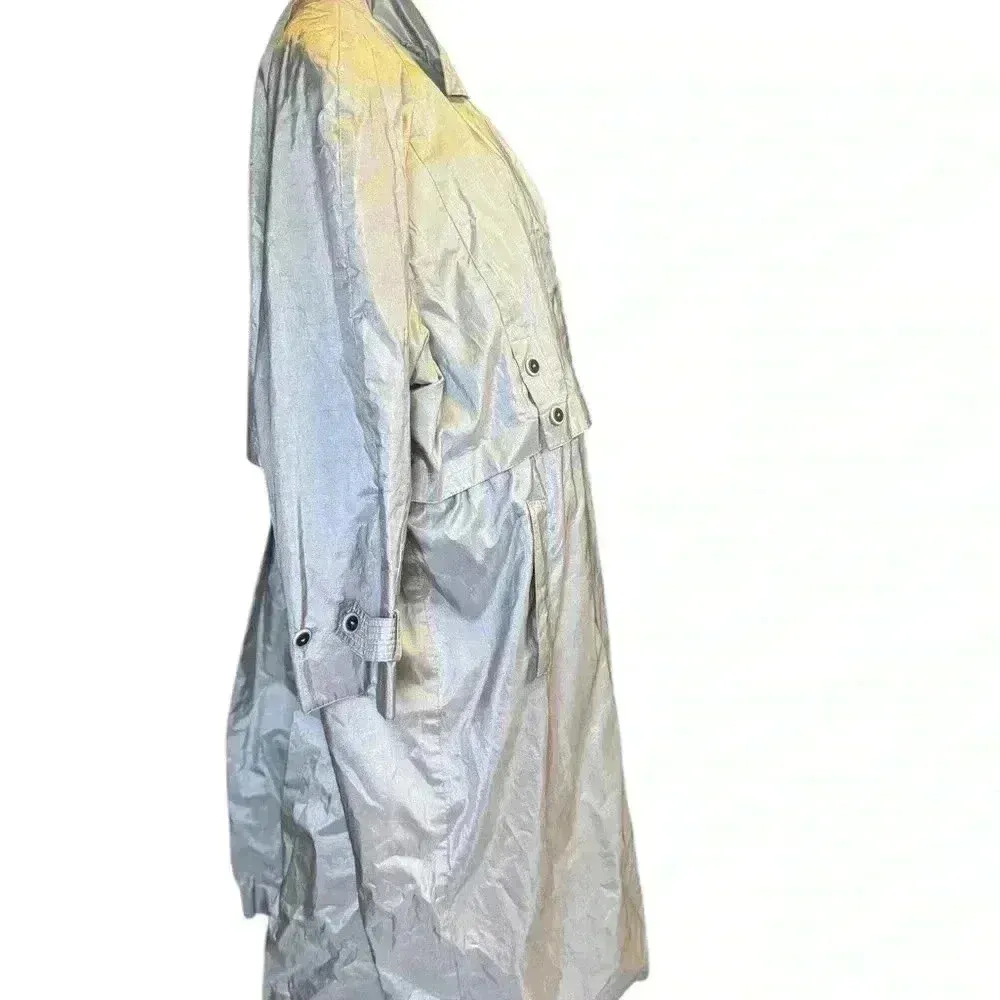 Maggie Burnes vintage 1980’s DuPont thermolite trench coat size 20. - Image 6