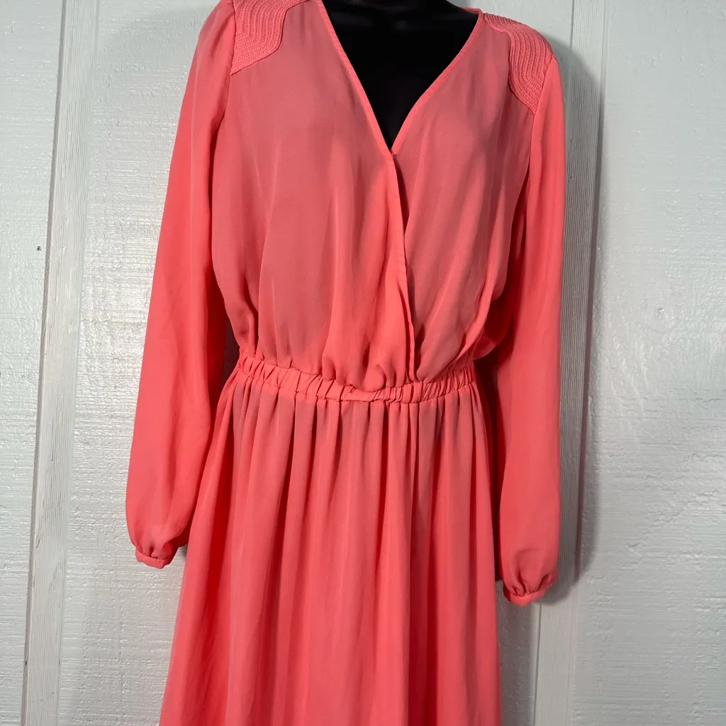 Gibson Latimer Women’s Orange Dress Size Small EUC - Image 4
