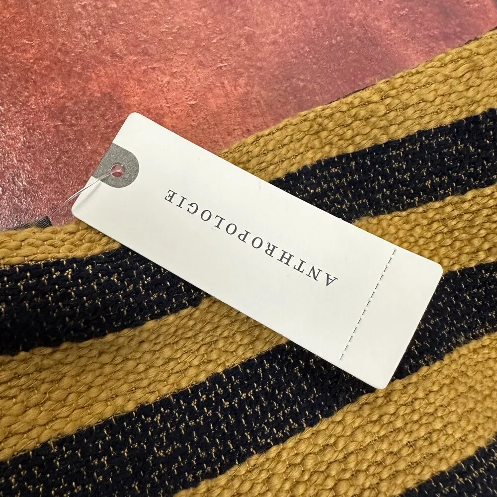 NWT Eva Franco Chevron Striped Woven Skirt Size 6 - Image 3