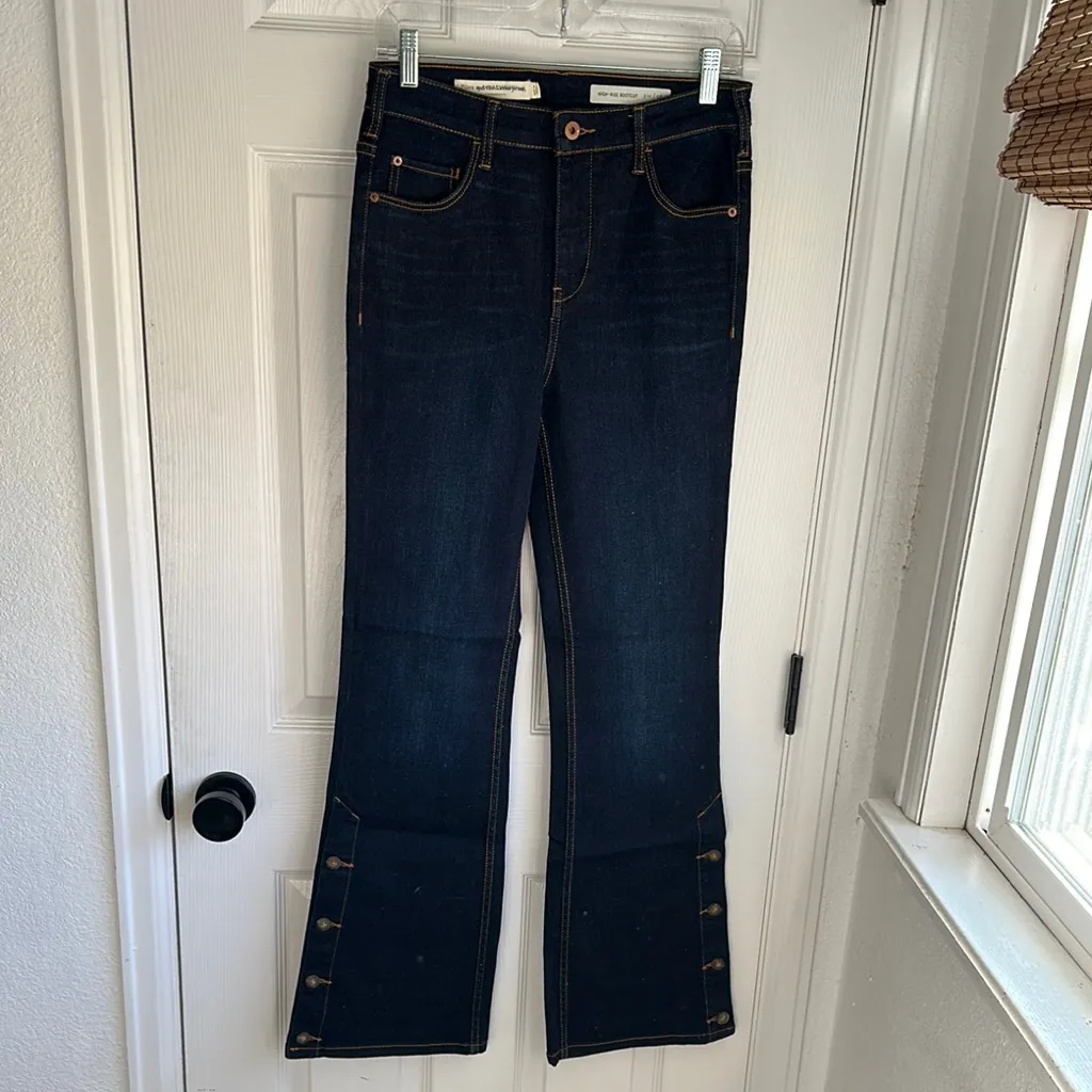 Pilcro by Anthropologie High Rise Bootcut Jeans - Image 4