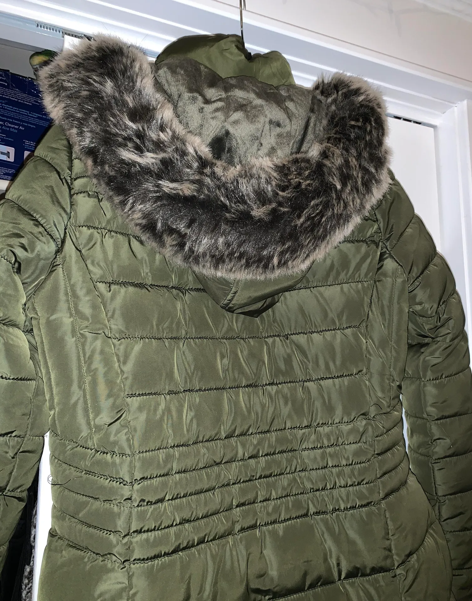 Marshalls Olive Green Winter Coat  - Image 6
