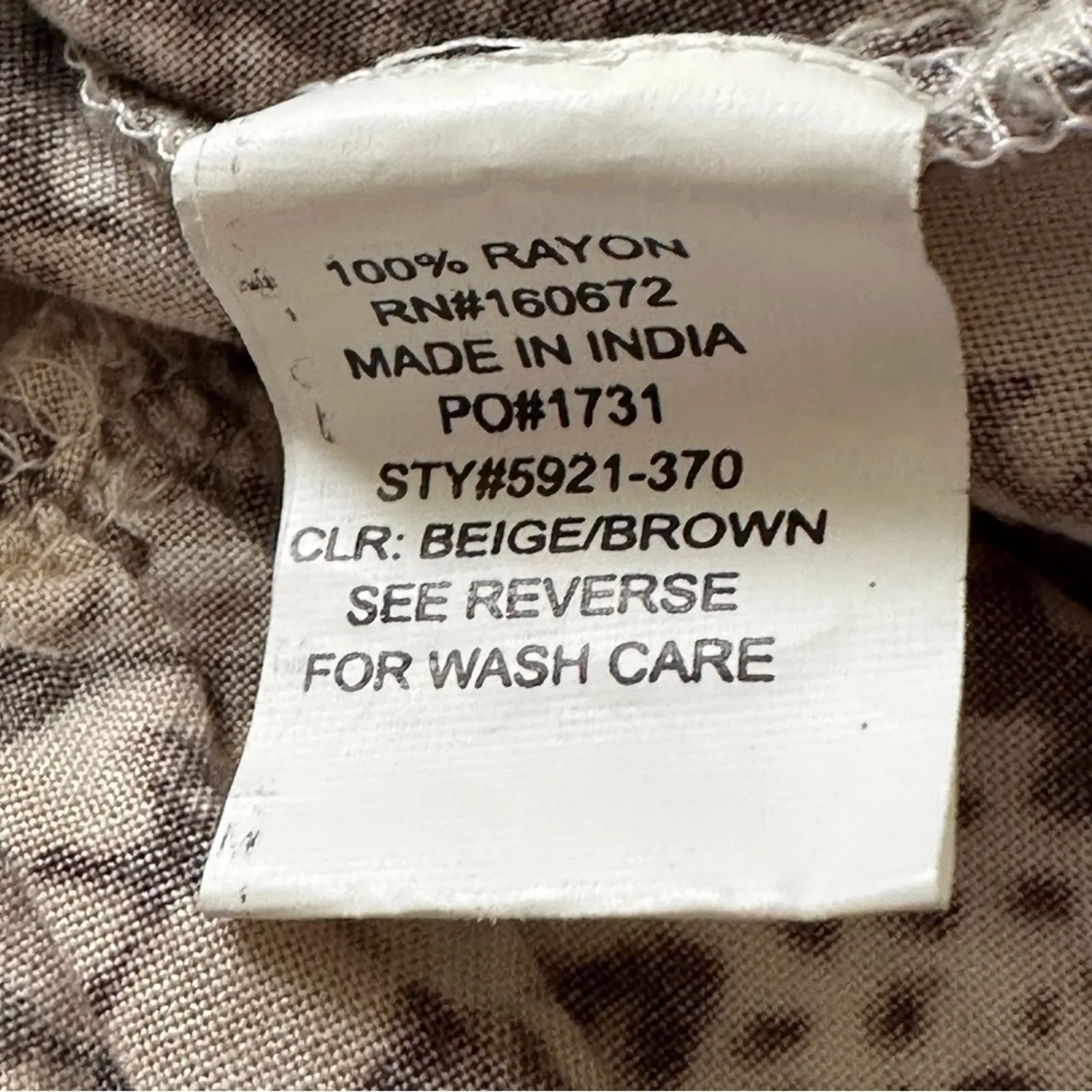 Spiaggia Dolce Faux Wrap Dress Snakeskin Ruffle Hem Beaded Side Tie Size Small - Image 11