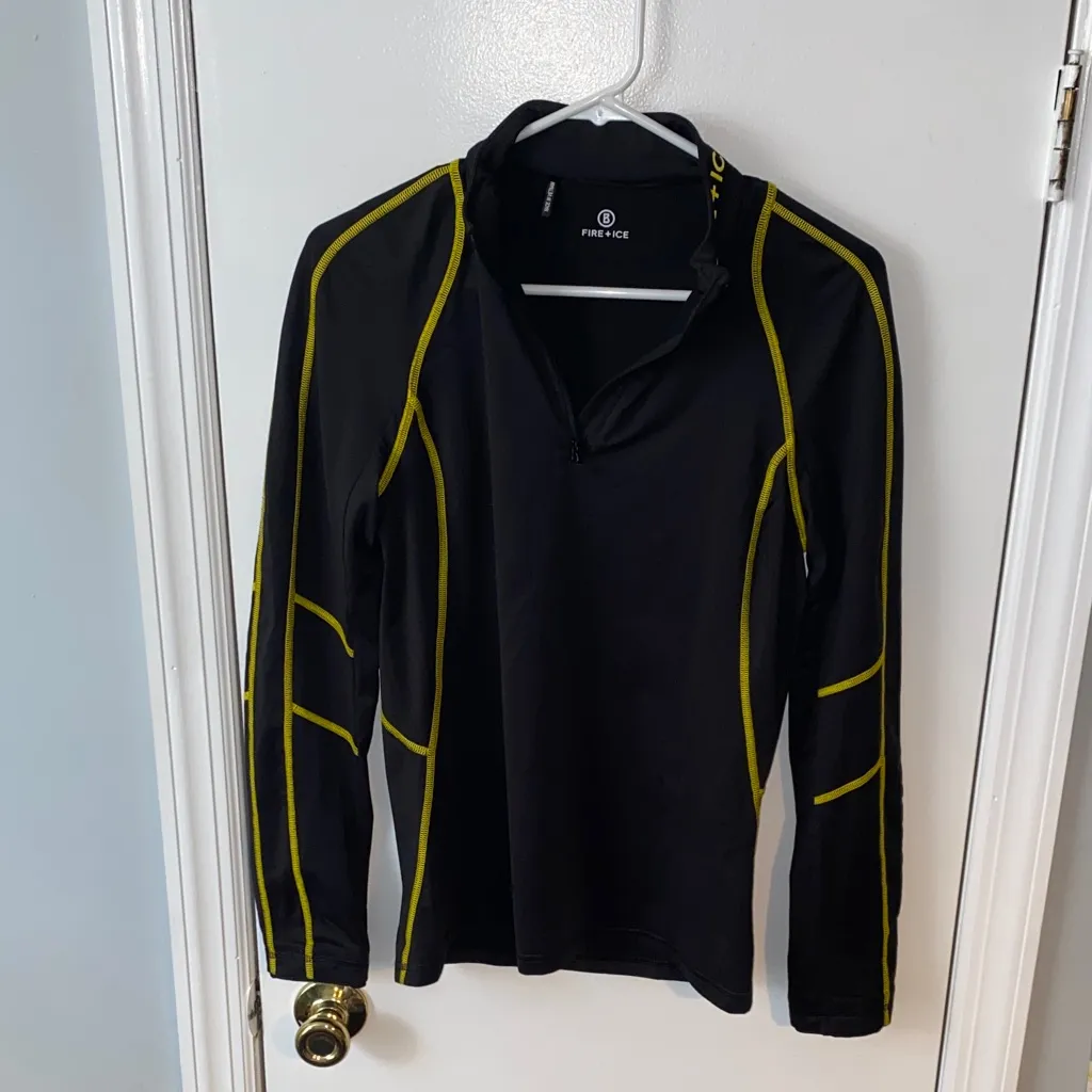 Bogner Black Long Sleeve First Layer - Image 3