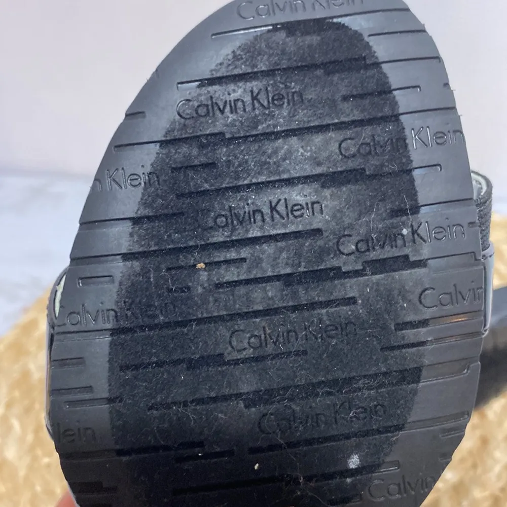 Calvin Klein black wedge sandals size 7 - Image 6