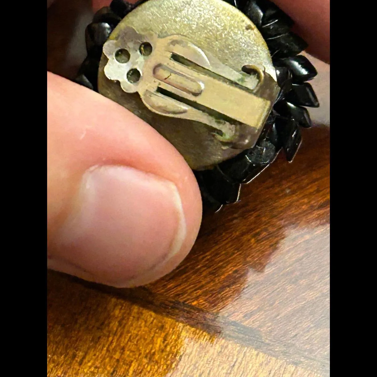 Vintage 2 pairs custom fashion earrings clip on no hole Gold - Image 5