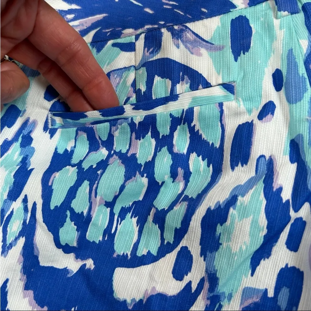 Lilly Pulitzer Callan Shorts 5” Inseam Tropi Call Me Serene Blue NWOT - Size 0 - Image 5