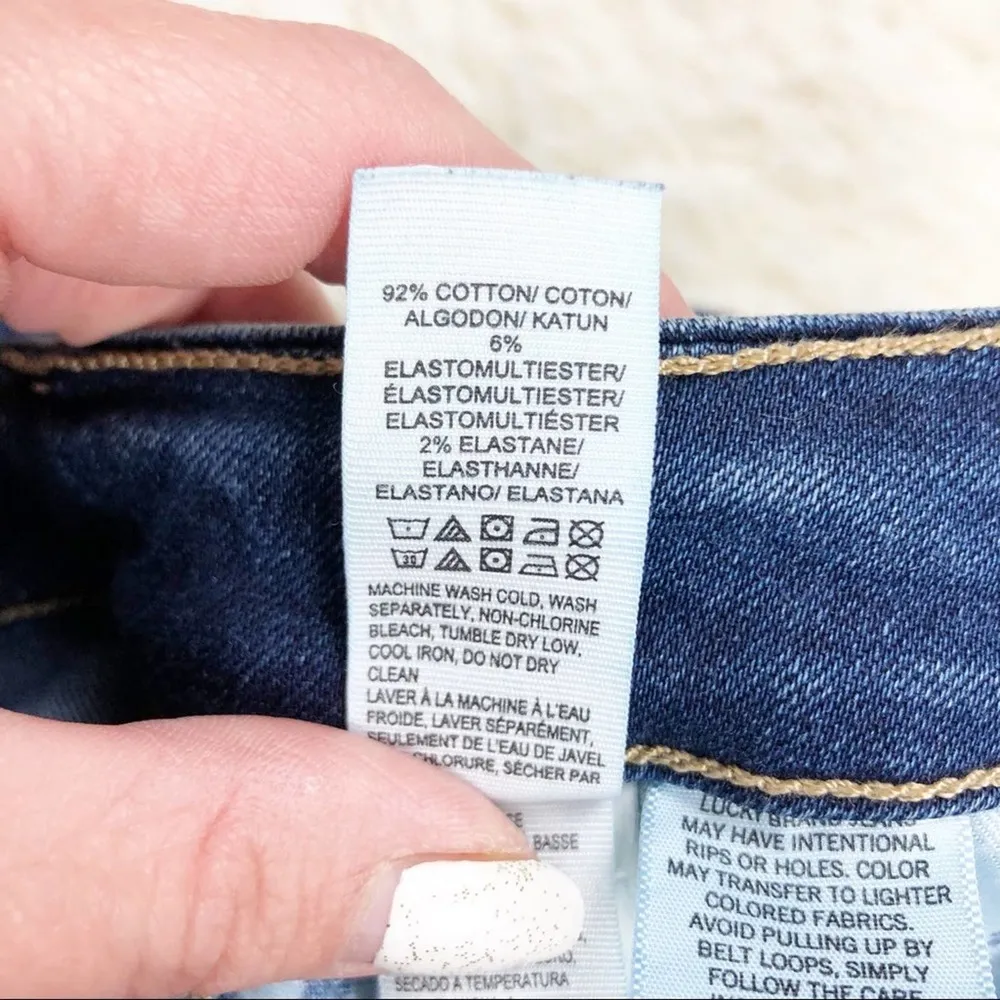 Lucky Brand Lolita Distressed Skinny Jeans Size 00 - Image 14