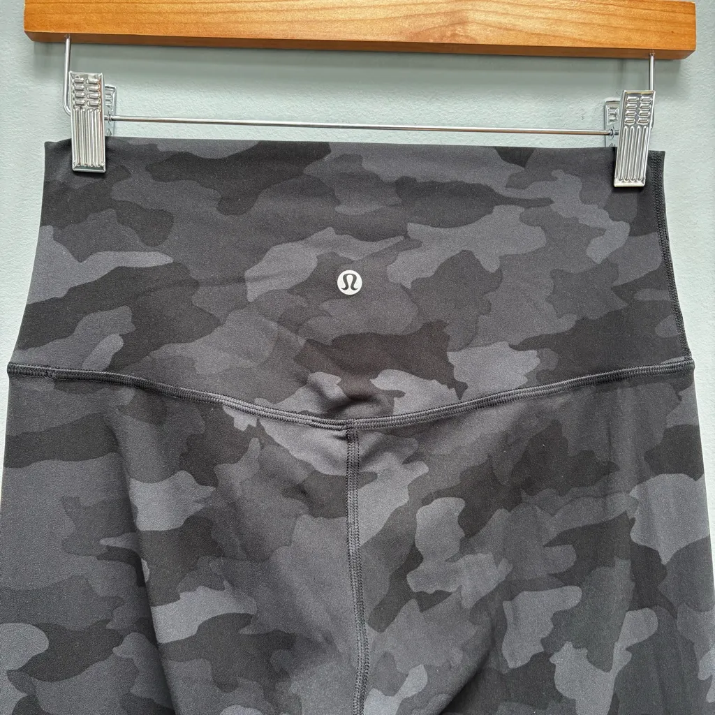 Lululemon Align High-Rise Crop 23" Heritage 365 Camo Deep Coal Multi 8 - Image 7