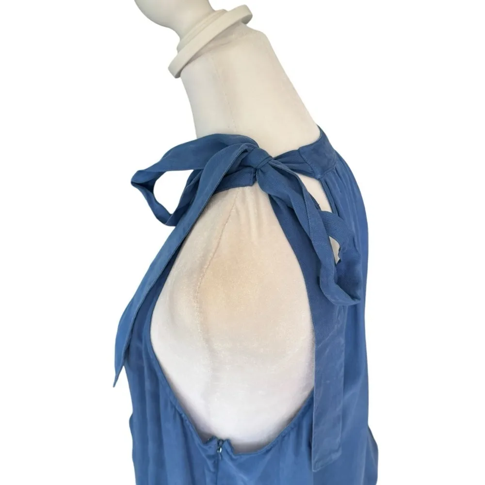 Cloth & Stone - High Neck Side Tie Wide Leg Jumpsuit Sz M - Image 6