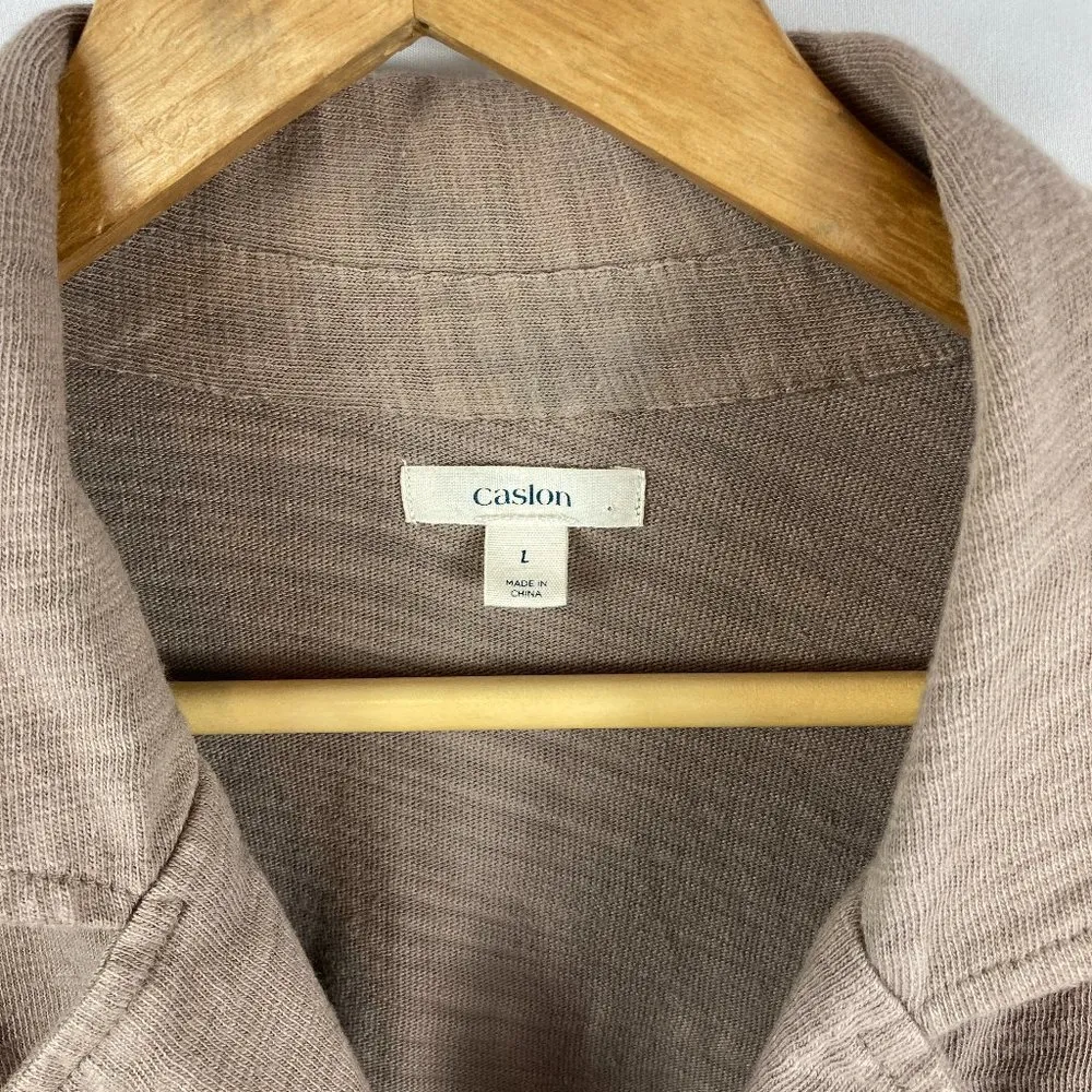 Caslon 4/$25  button front blazer sweater - Image 2
