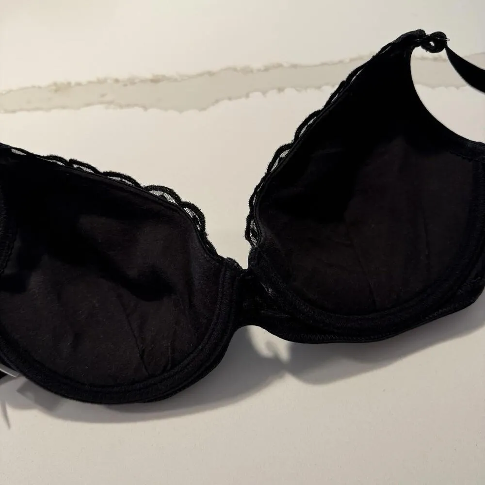 Wacoal Padded Push-up Underwire Bra Black 36B Petite - Image 4