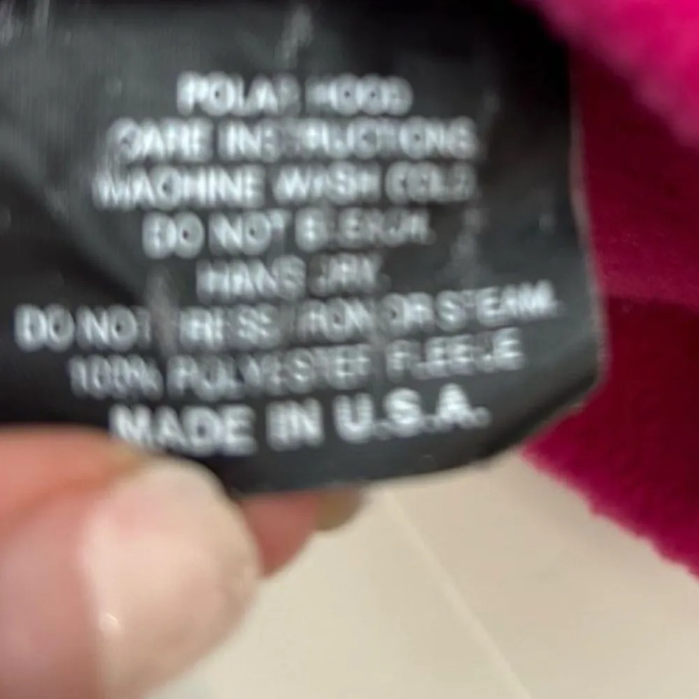 Polar Hood Unisex Pink Fleece Neck Warmer Cowl Snood Winter Scarf - Image 5