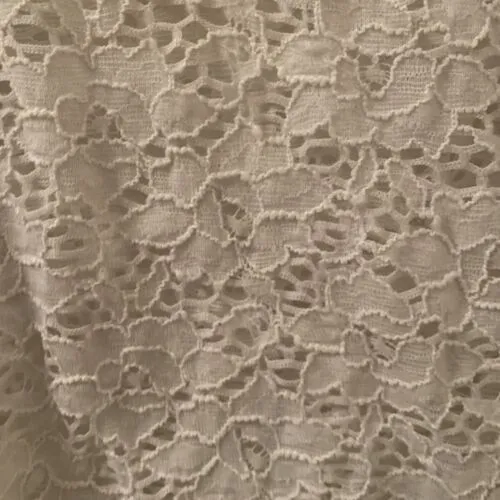 Maurices Shirt Women's Long Sleeve Lace Top Blouse Shirt Beige Gray Size XL - Image 11