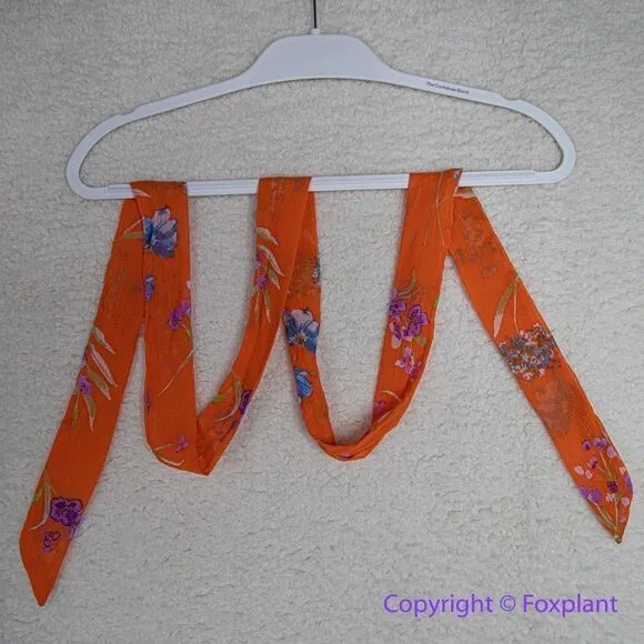 NEW‎ CALVIN KLEIN Women's V-Neck Short-Sleeve Chiffon A-Line Dress - Image 5