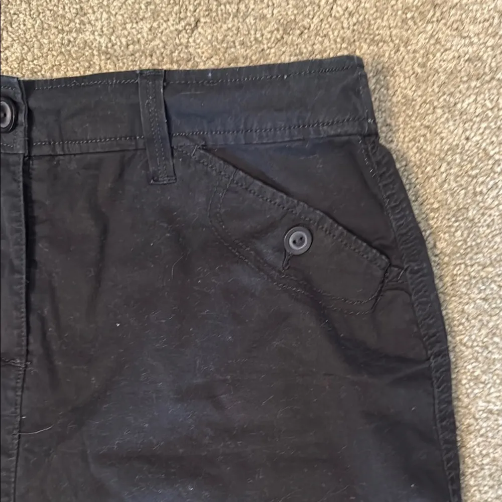 Croft & Barrow Black Mini Skorts Casual - Image 3