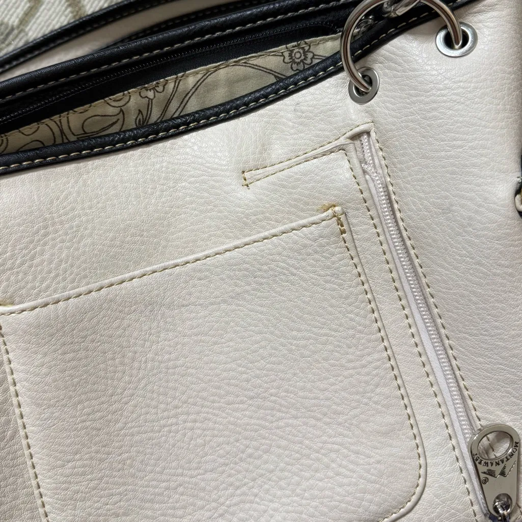 Montana West Purse Concealed Carry Handbag Shoulder Bag Rhinestone Tooled - Image 9