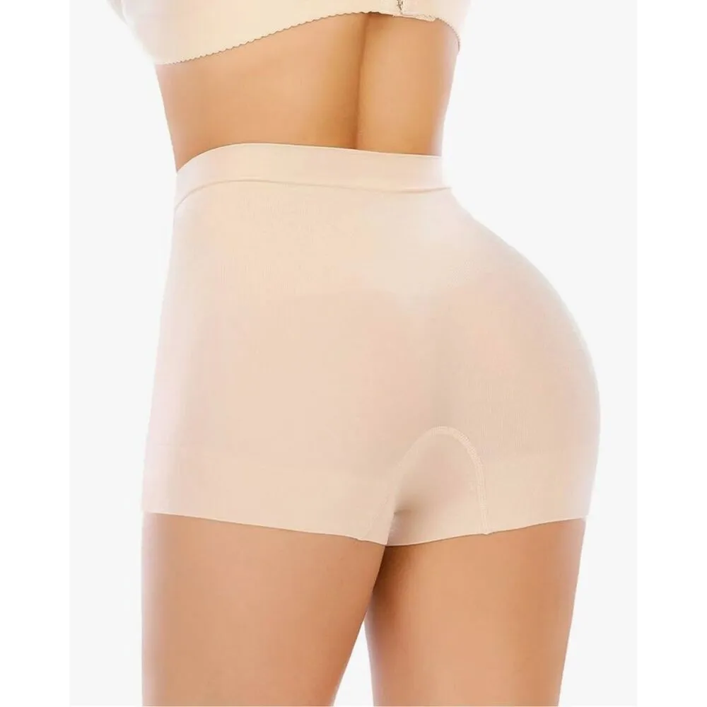 NEW Tummy Control Shapewear Panties High Waisted Body Shaper M Tan Size M - Image 2