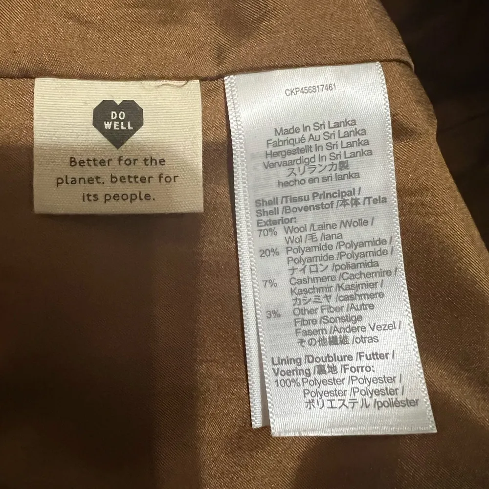 Oversized Averdon Insuluxe Wool Cashmere Coat sz XXS * like new - Image 10