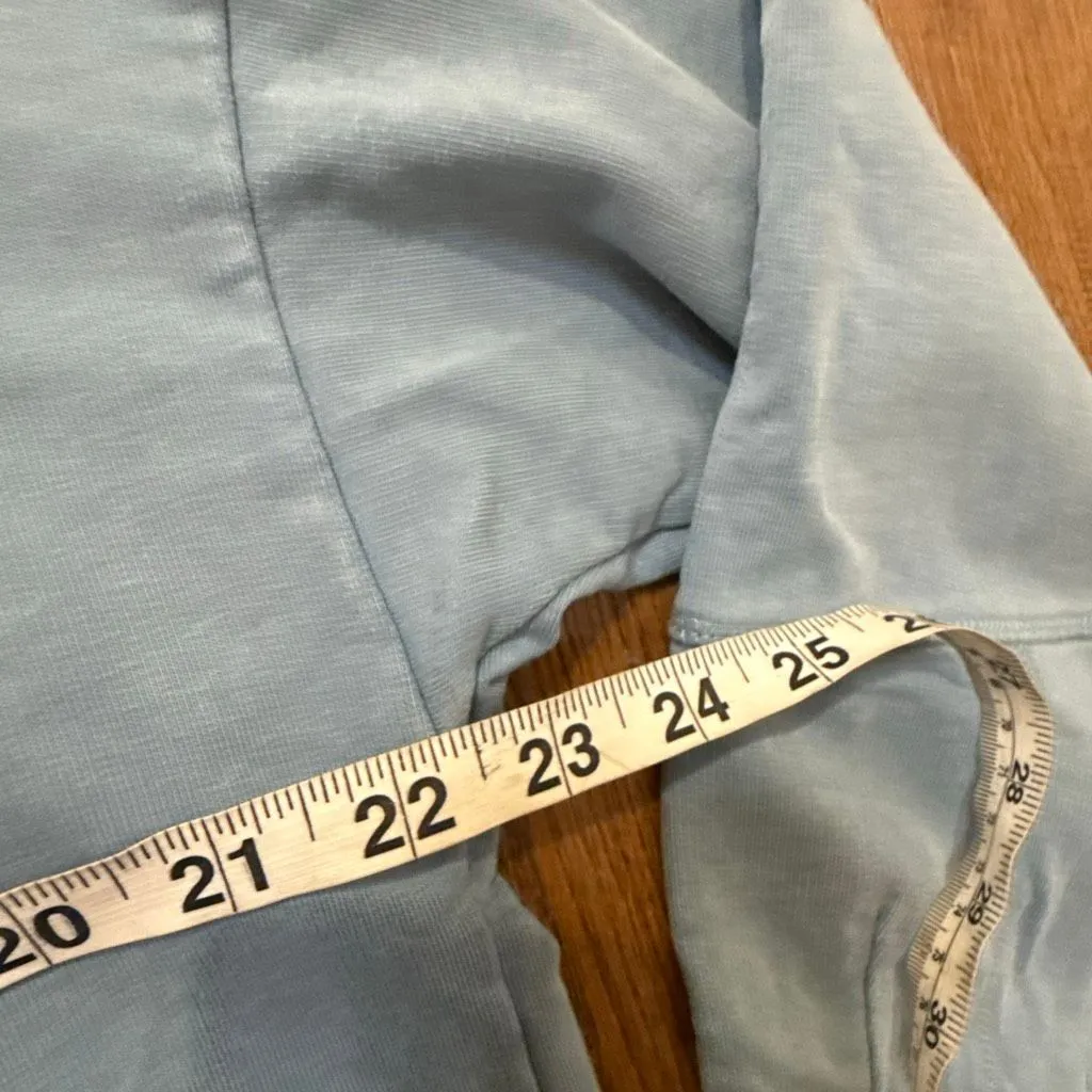 Habitat Clothes to live in blue seamed blouse small - Image 6