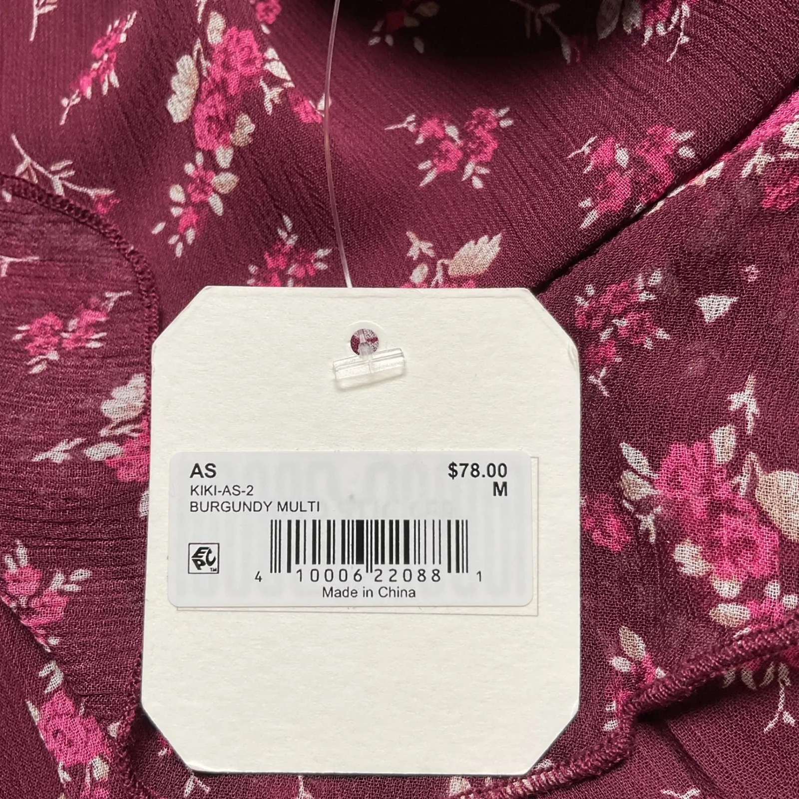 Altar'd State Marianna Floral Long Sleeve Mini Dress In Franklin Size Medium NWT - Image 13