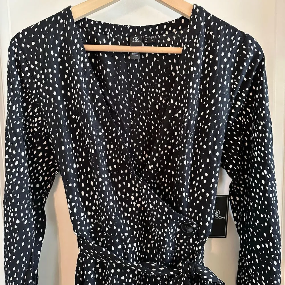 Volcom NWT  Flower Trip Wrap Dress - Image 7