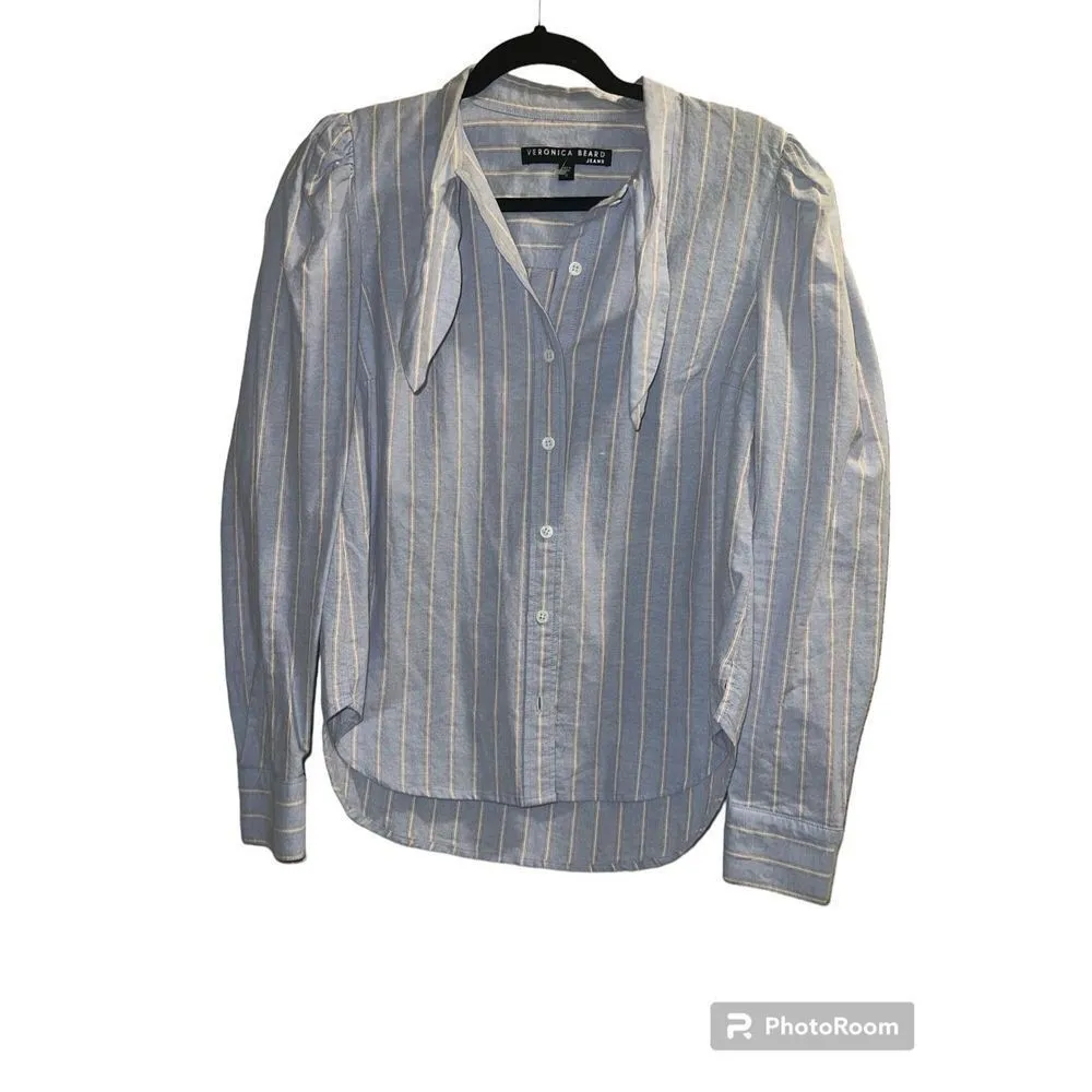 ✨VERONICA BEARD - Dunbar Sz Small Shirt✨ - Image 8