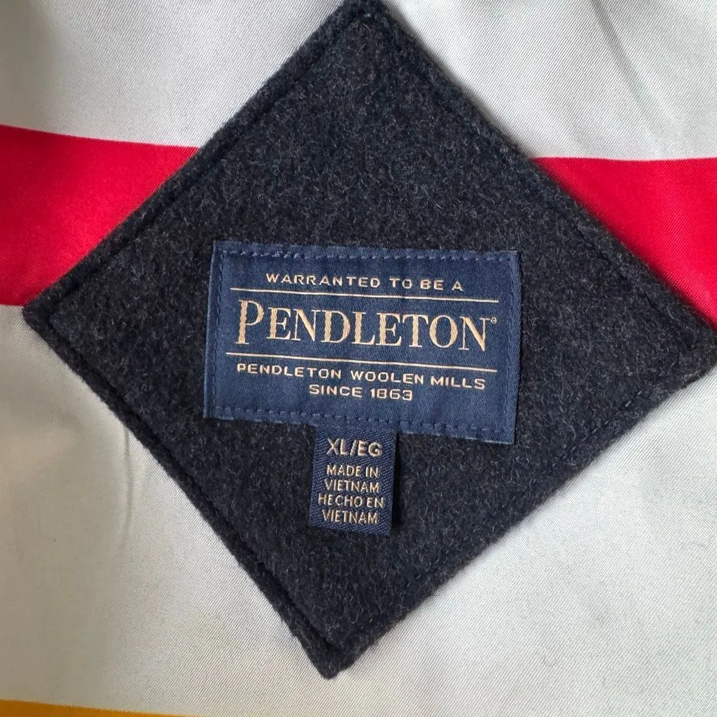 Pendleton Water Resistant Wool Campbell Coat Size XL - Image 7
