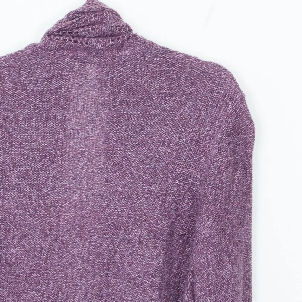 Rebecca Malone Open‎ Front Knit Cardigan Sweater Size Large - Image 5