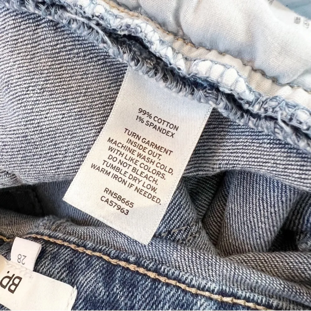 BP Nordstrom High Rise Skinny Leg Jeans Size 28 Medium Blue Wash Five Pocket - Image 7