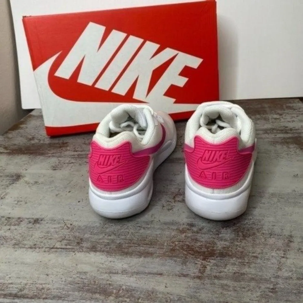 New Nike Air Max OKeto Shoes 8 White / laser fuchsia pink - Image 9