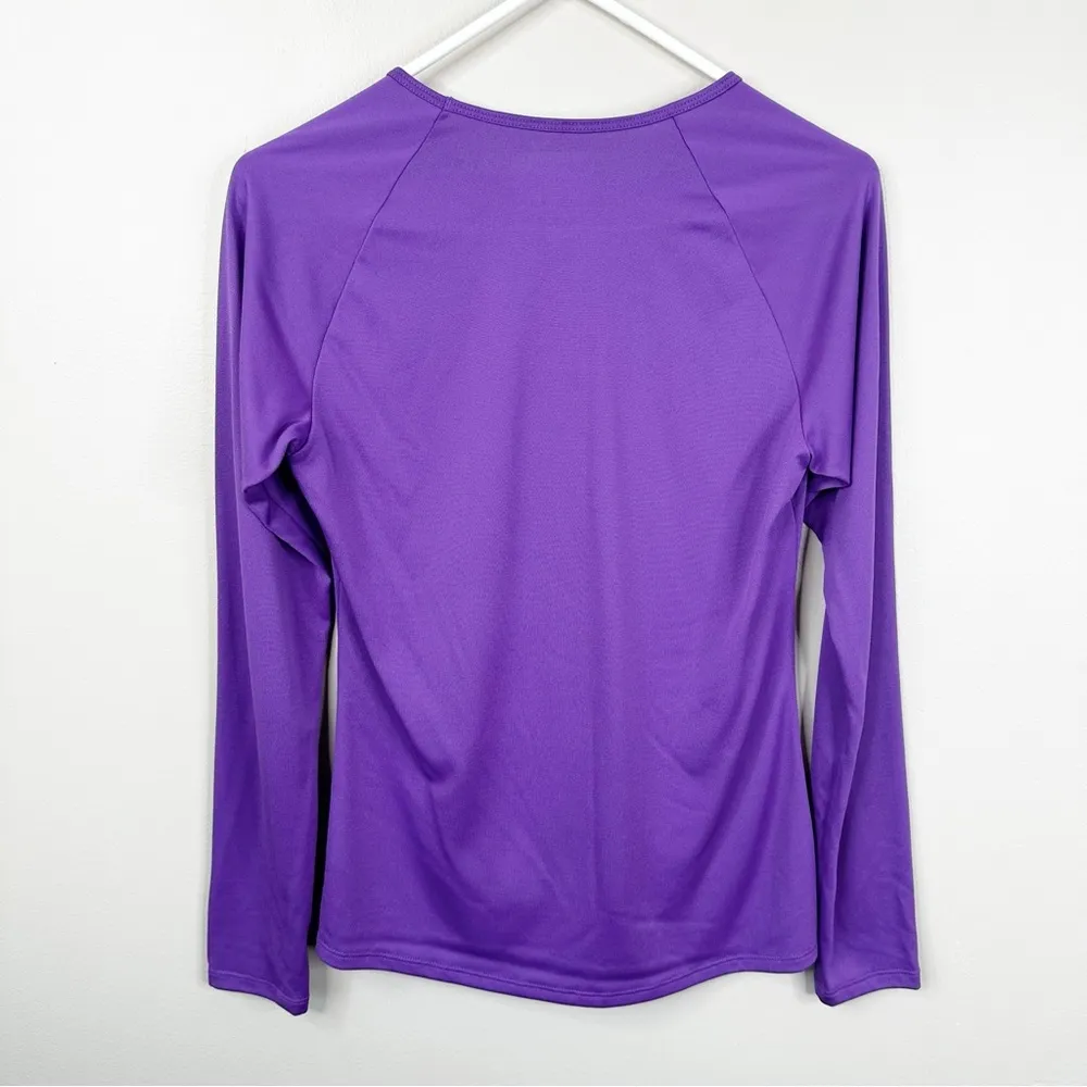 Patagonia Shirt Womens Small Purple Kuki’o Hawaii Performance Baselayer Capilene - Image 6