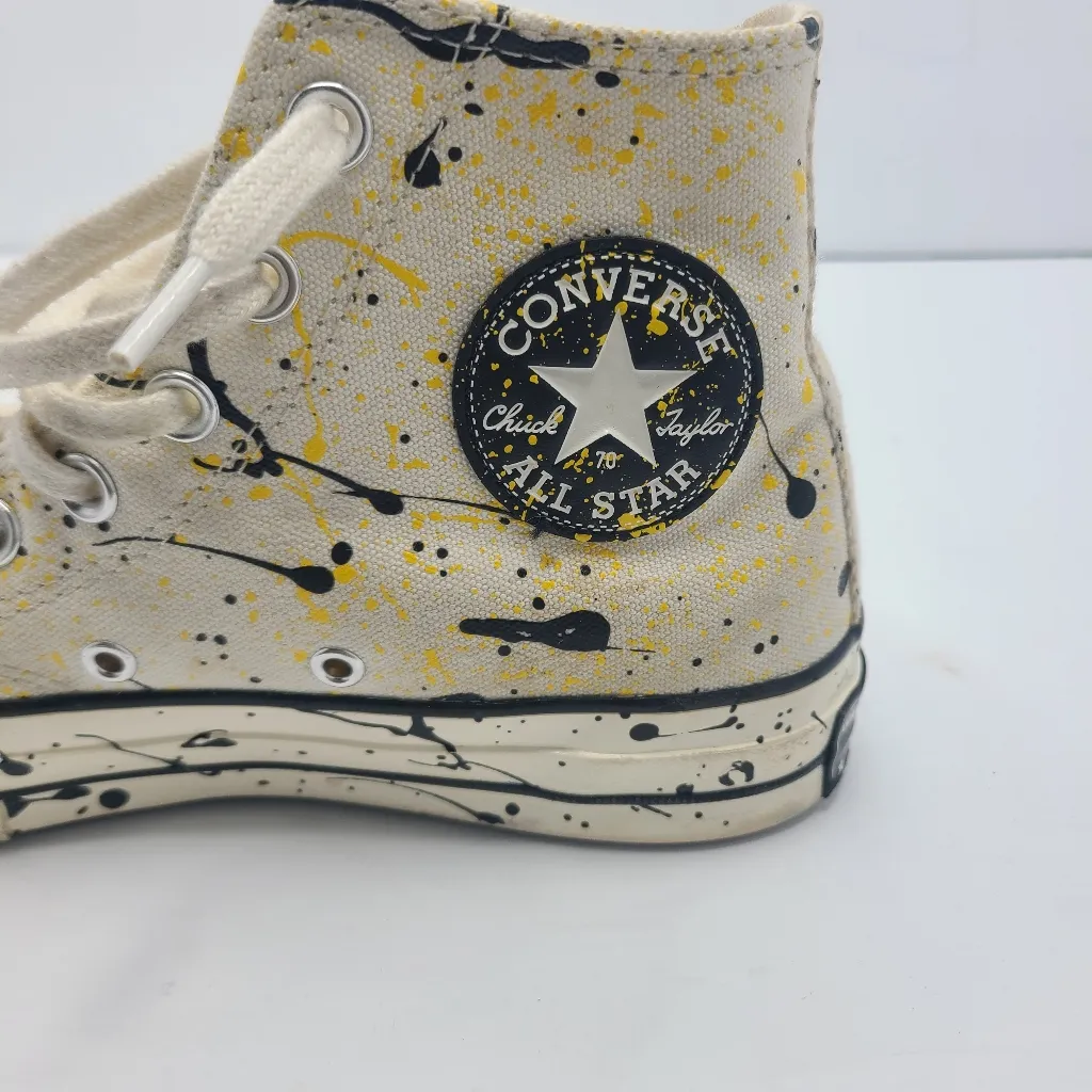 Converse Chuck 70 Paint Splatter Hi Top Sneakers‎ Unisex 5M 7W - Image 6