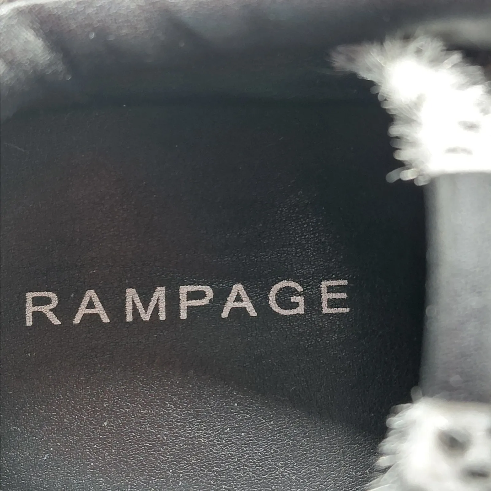 Rampage Lane Sneakers Womens 8M Black White Casual Preppy Shoes School Academia - Image 10