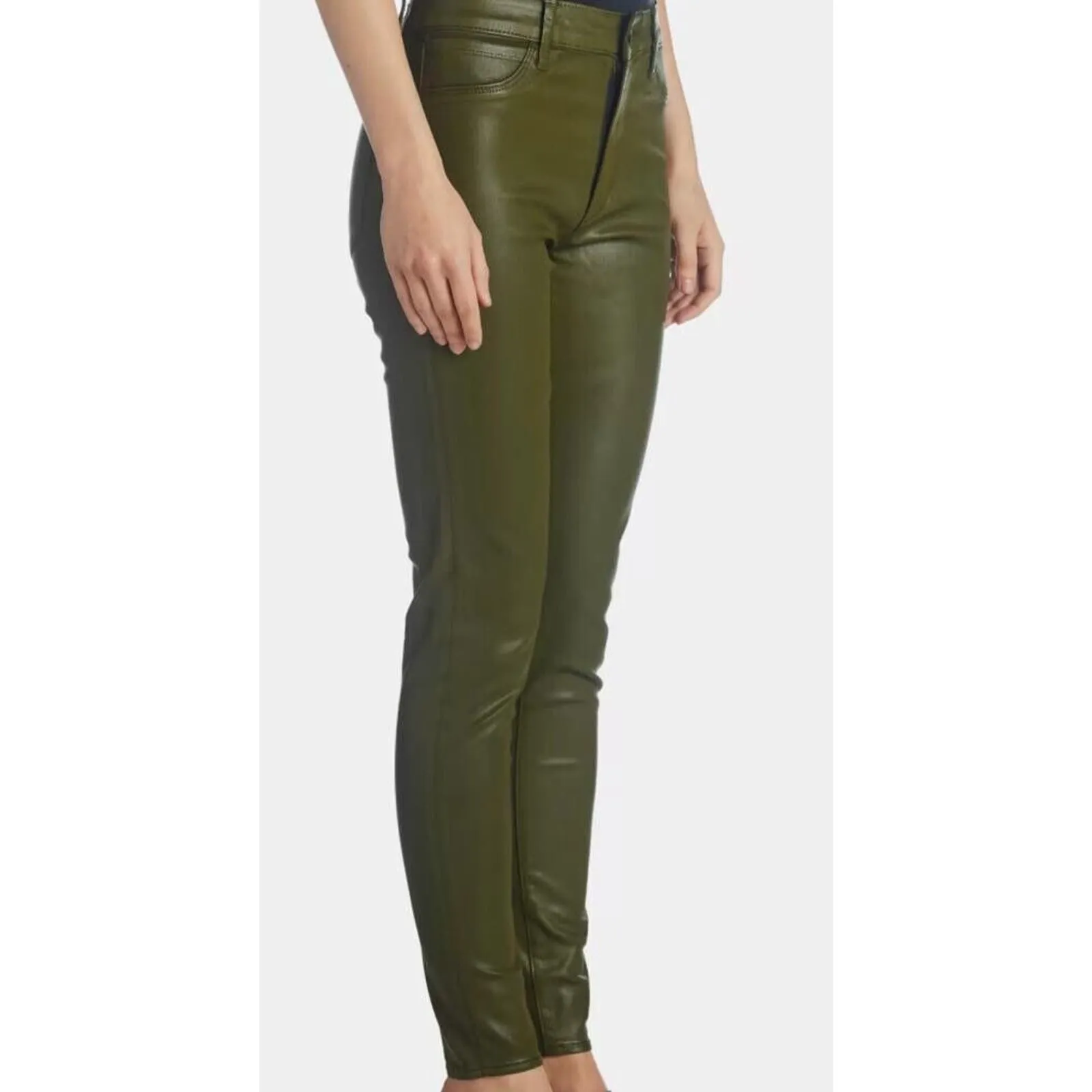 Articles of Society Women Hilary High Rise Ankle Skinny Pant Size‎ 28 Brown-tan - Image 3