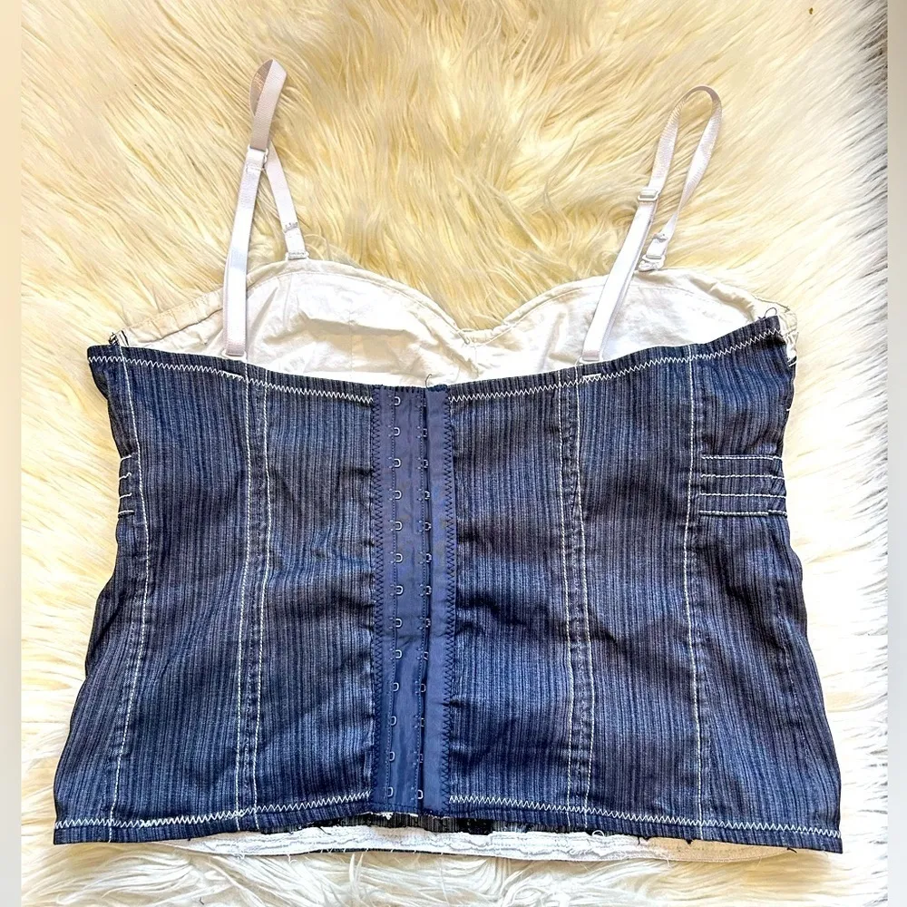 Denim Corset top - Image 2
