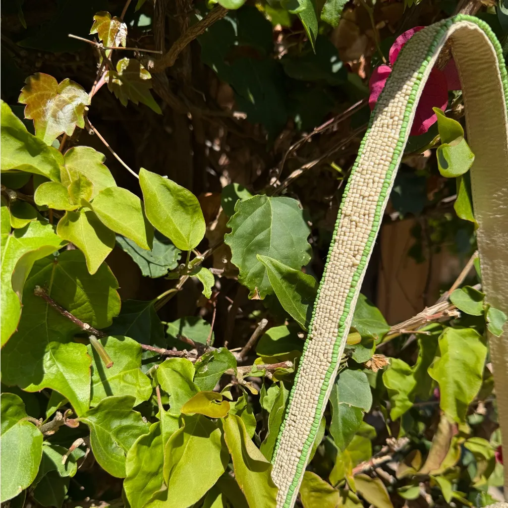 NWT Viral Made in India Aperol Spritz Orange Cocktail Beaded Bag Handcrafted - Image 4