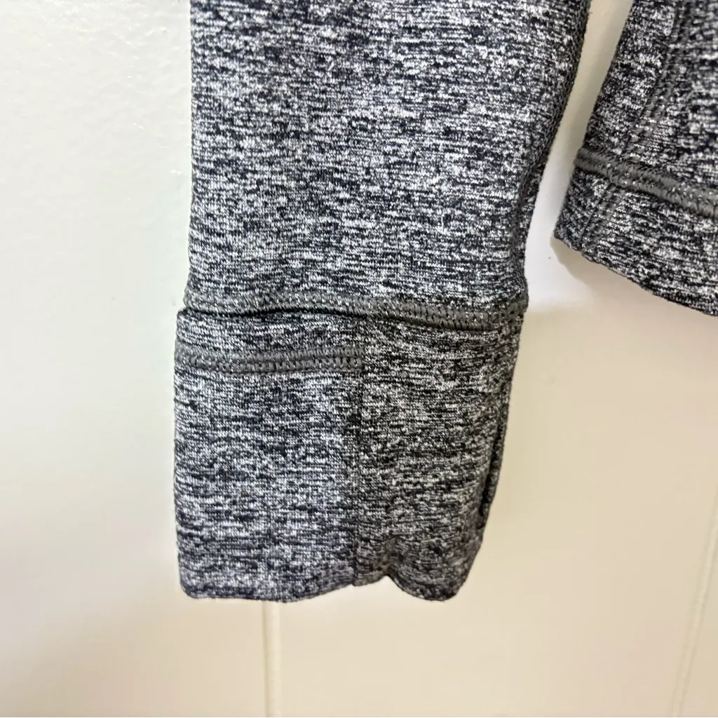 Lululemon  Define Jacket Luon Heathered Black Size 6 | Sculpting Zip-Up - Image 8