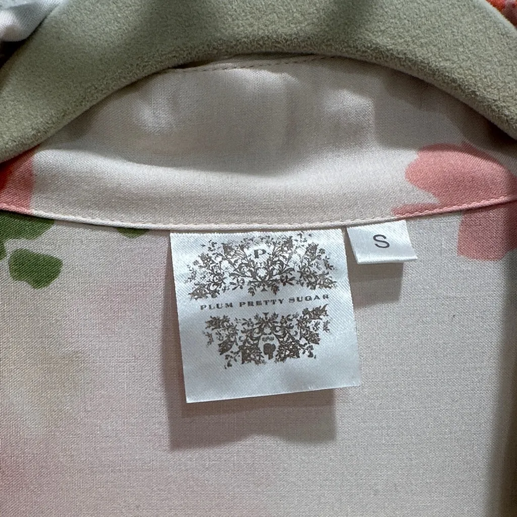 Plum Pretty Sugar Floral Sleep Shirt Pink - Image 3