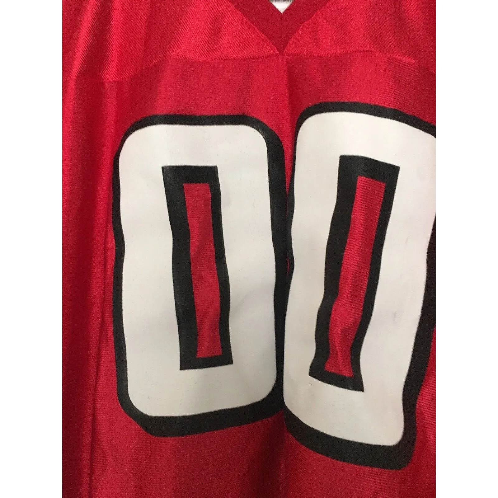 Atlanta Falcons #00 Women's Jersey Shirt NFL Size Large Red - Image 2