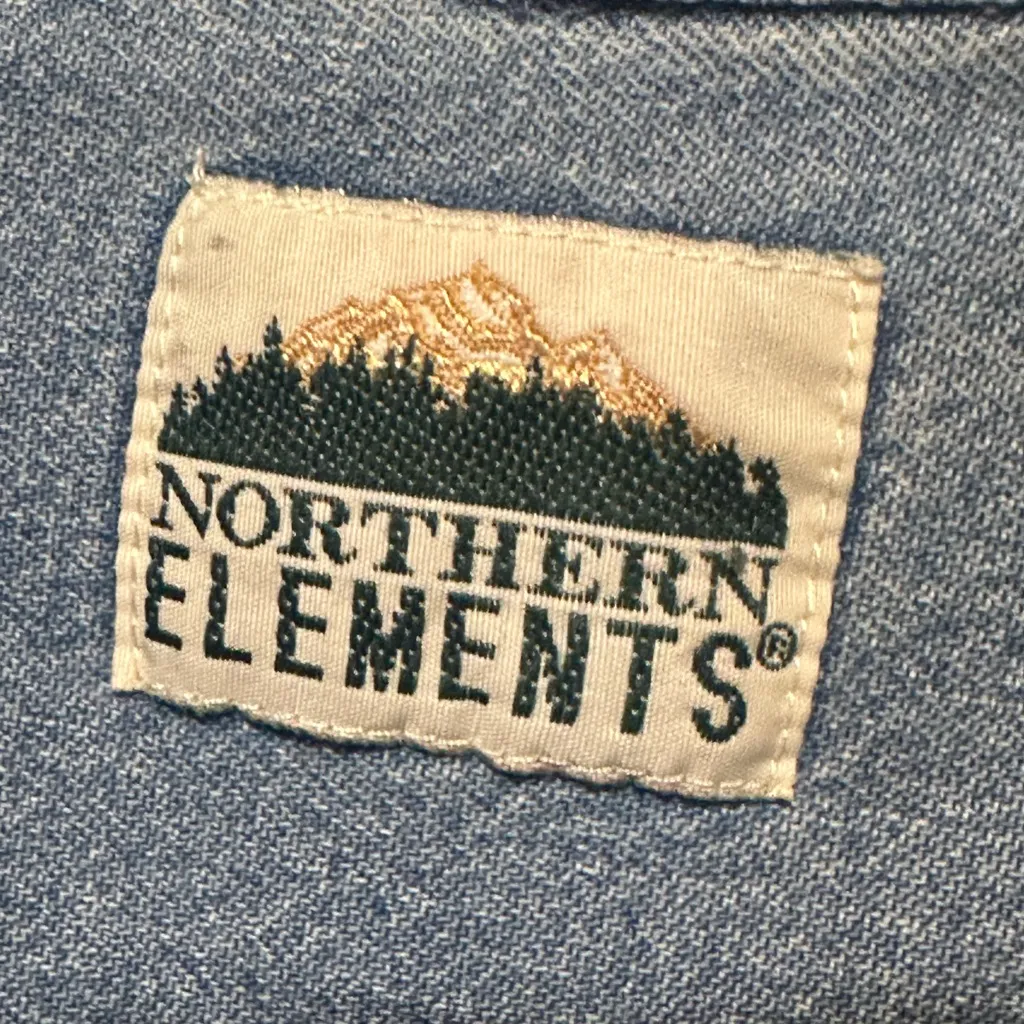 Northern Elements denim shirt size sp Blue - Image 2