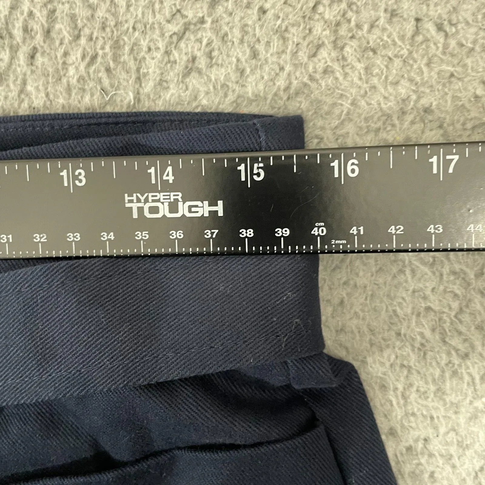 NEW Banana Republic Twill Belted Pants Women 8 Navy high Rise Pleated Taper - Image 8